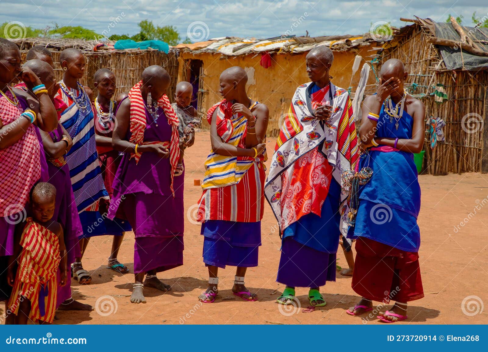 Disfraz de Masái Africana para Mujer