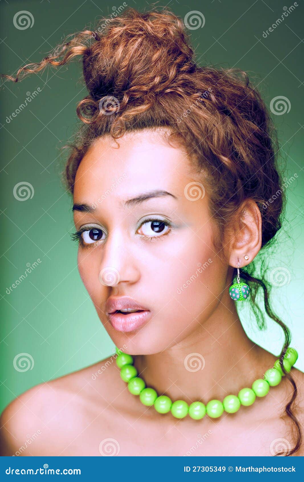 Mulatto Woman Royalty Free Stock Images - Image: 27305349