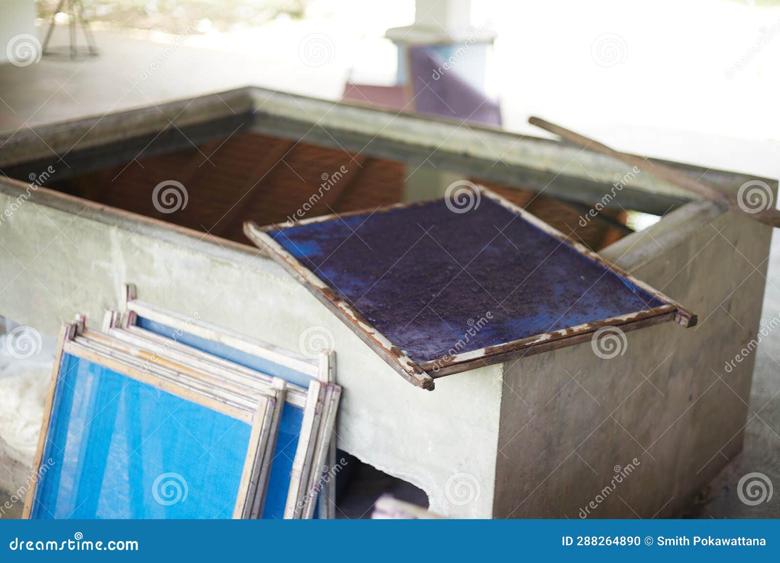 Mulberry Paper on Wooden Frame, Process Method To Made Mulberry Paper