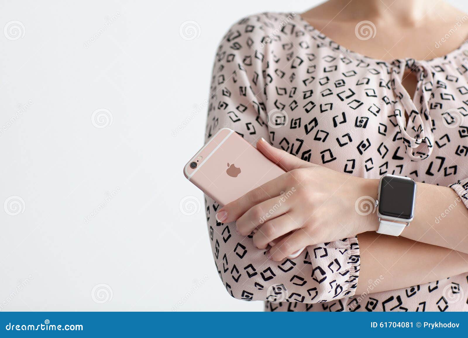 relogio da iphone rose