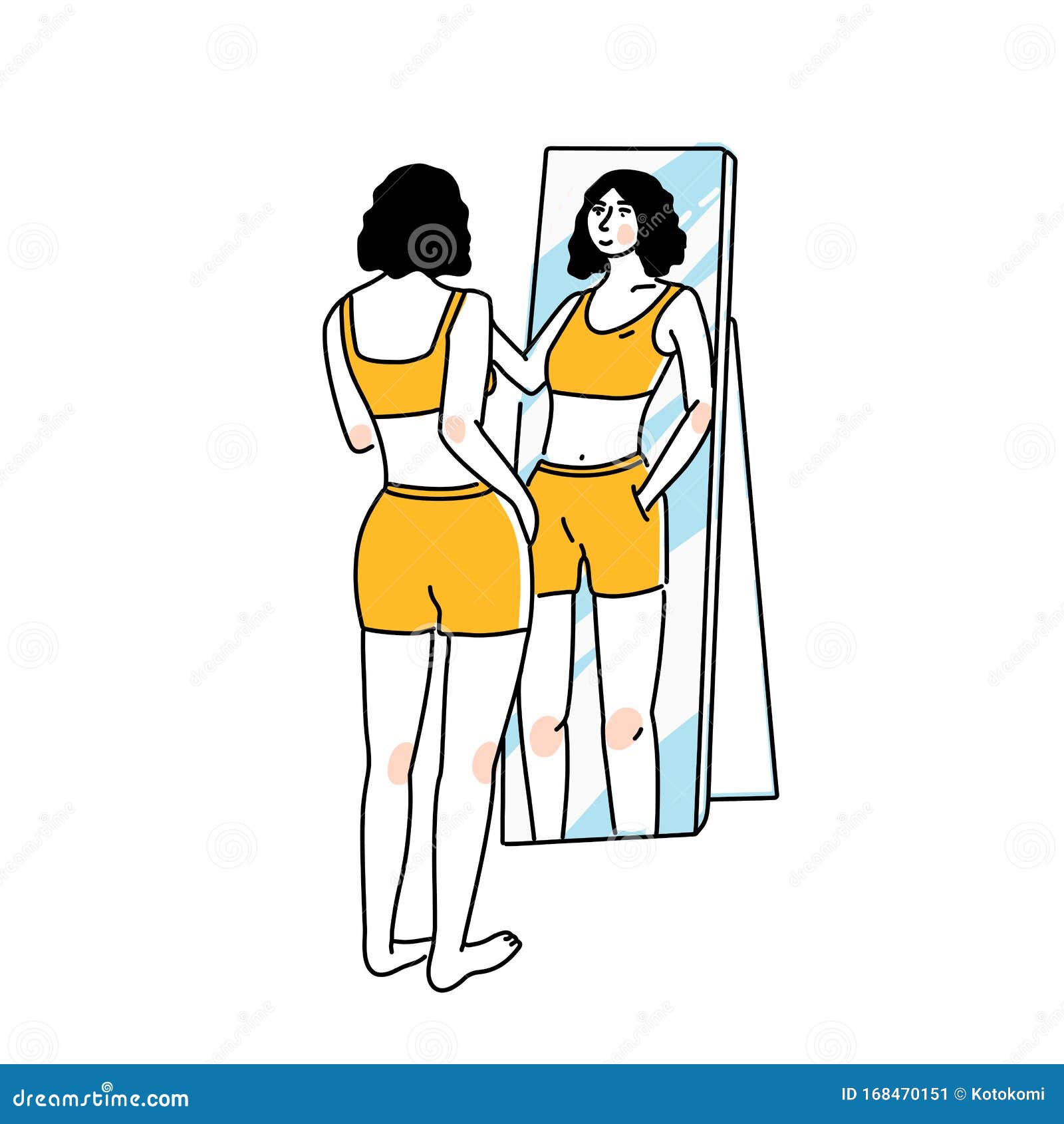 Fezes Mulher - Arte vetorial de stock e mais imagens de Amarelo