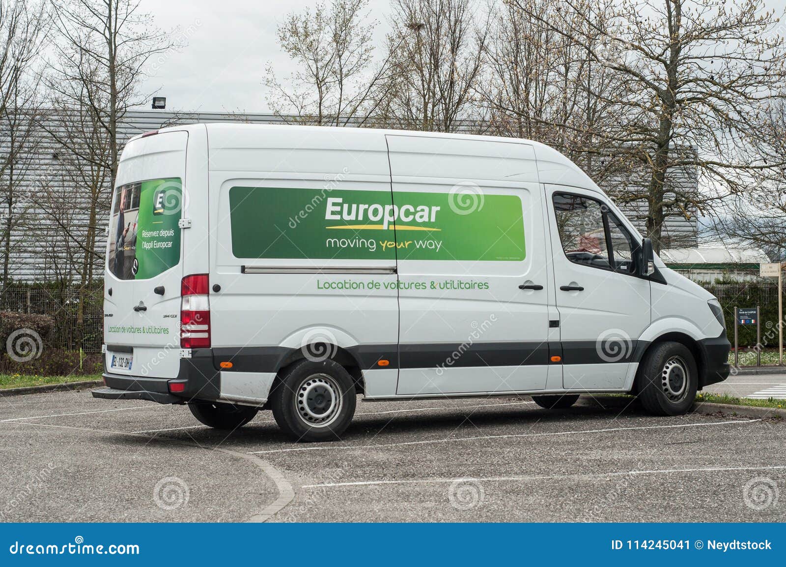 europcar van rental