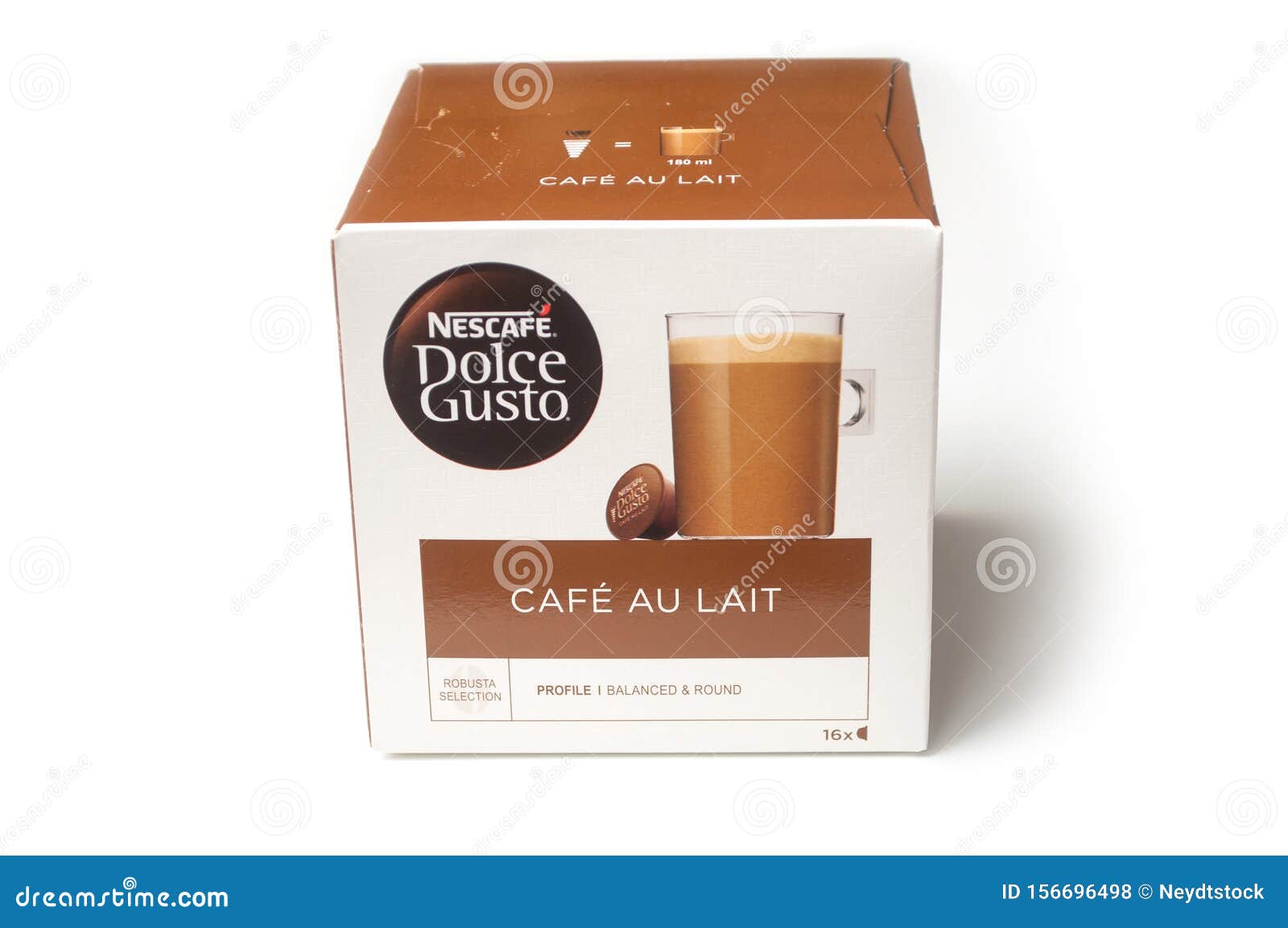 NESCAFÉ® Dolce Gusto® Capsules, Cafe Au Lait, 16/Box