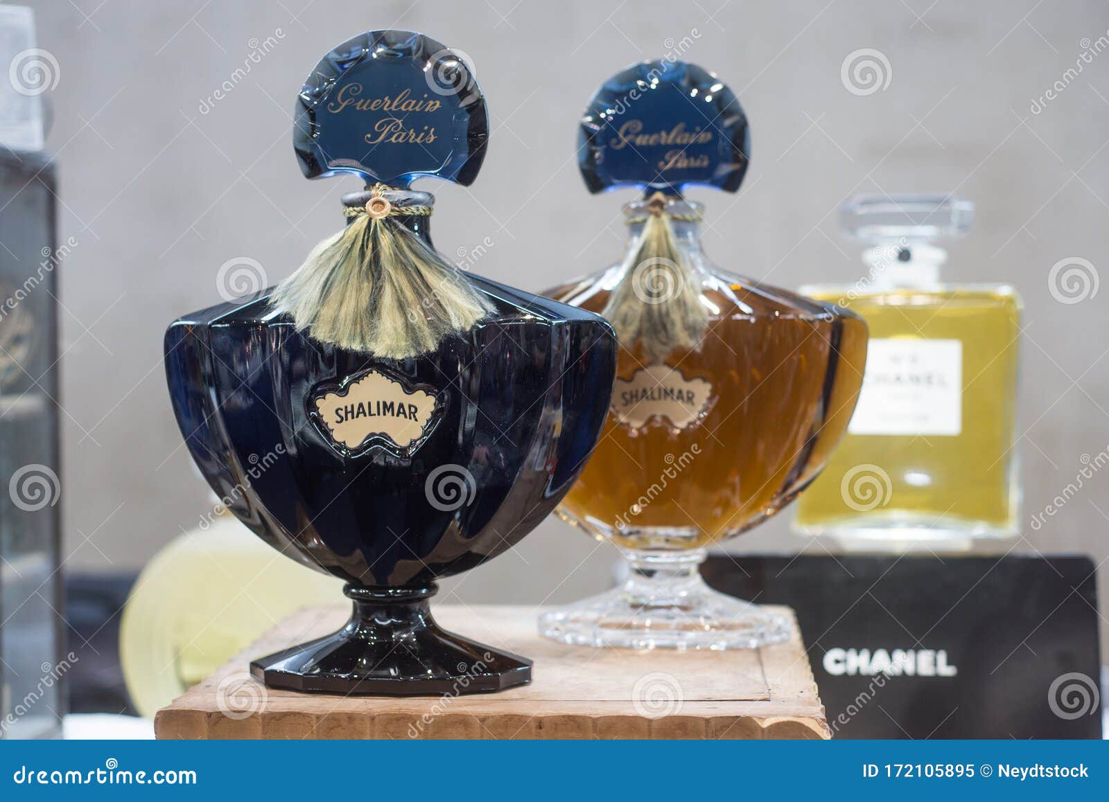 Big Bottles Perfume of Shalimar by Guerlain at the Flea Market ...