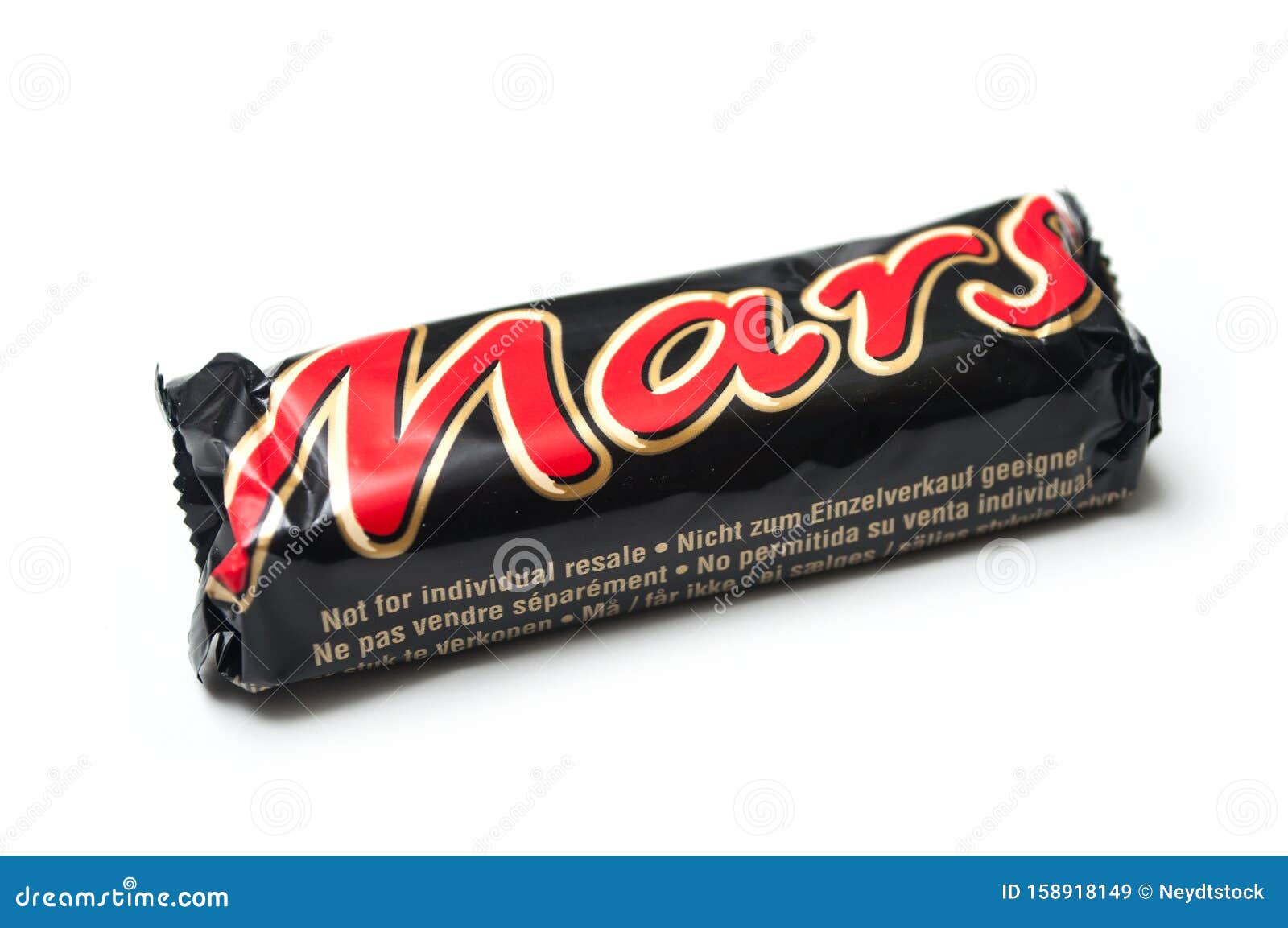 Mars Chocolate Bar on White Background Editorial Stock Image - Image of  nutritious, milk: 158918149