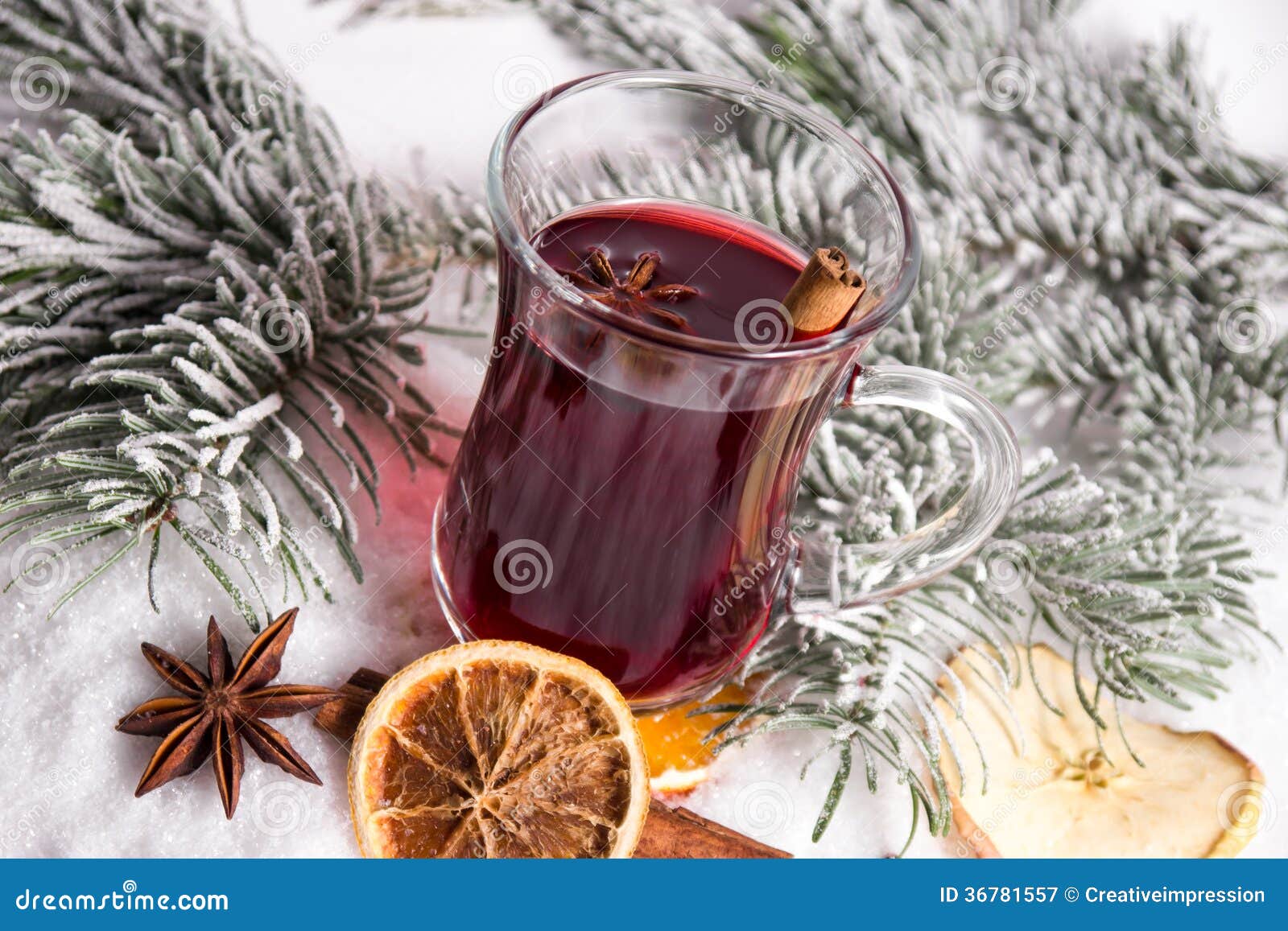 Mulled wine stock image. Image of cozy, advent, mulled - 36781557