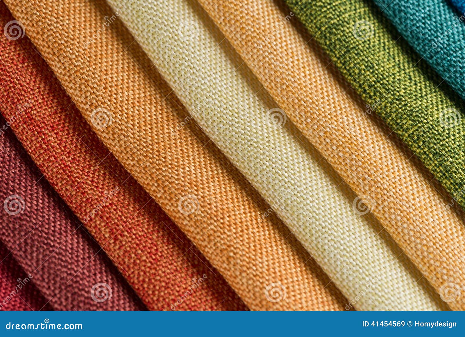 Multi Color Fabric Texture Samples Stock Image - Image of concept
