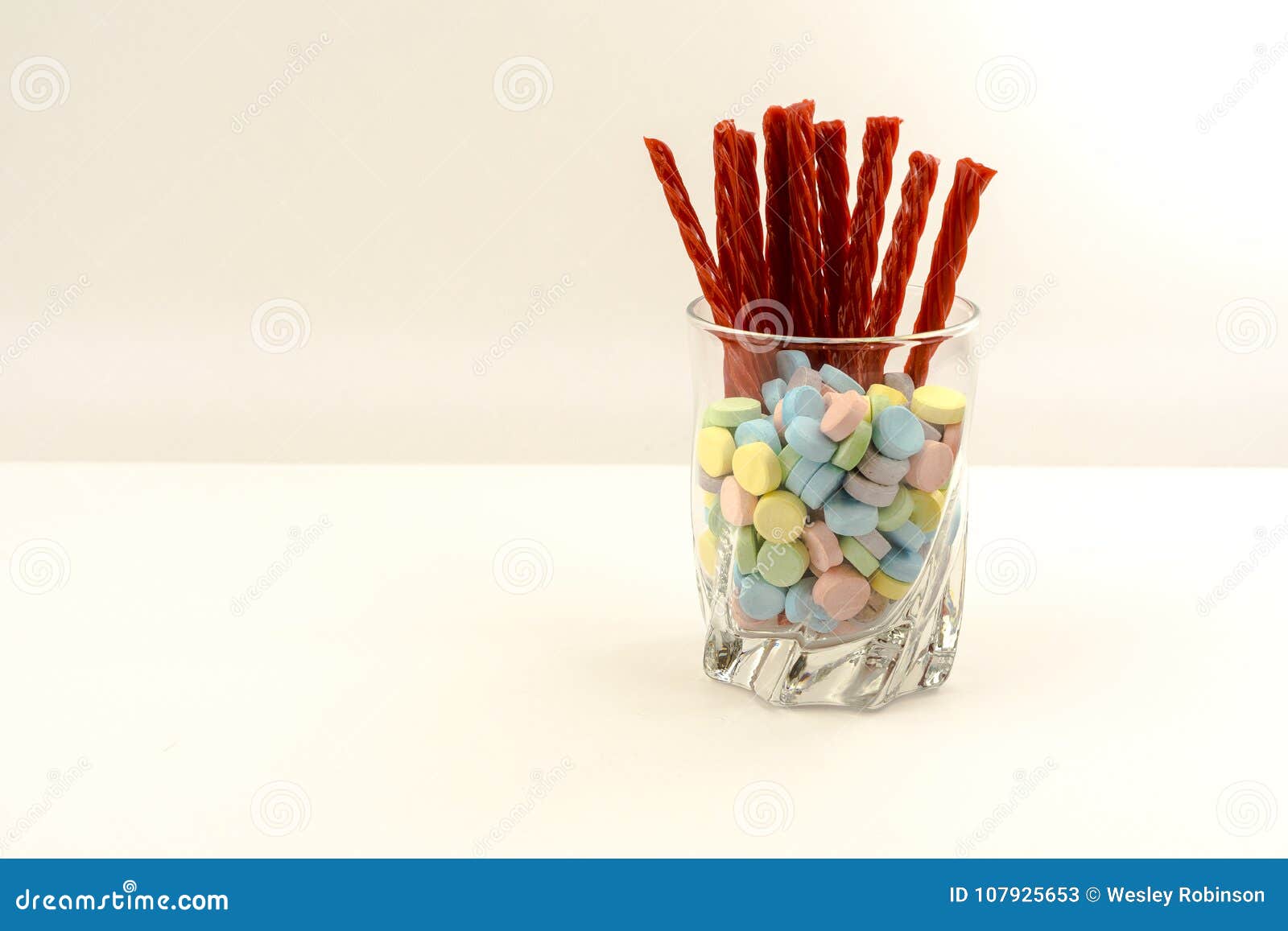 Licorice Candy in a Jar stock image. Image of colorful 107925653