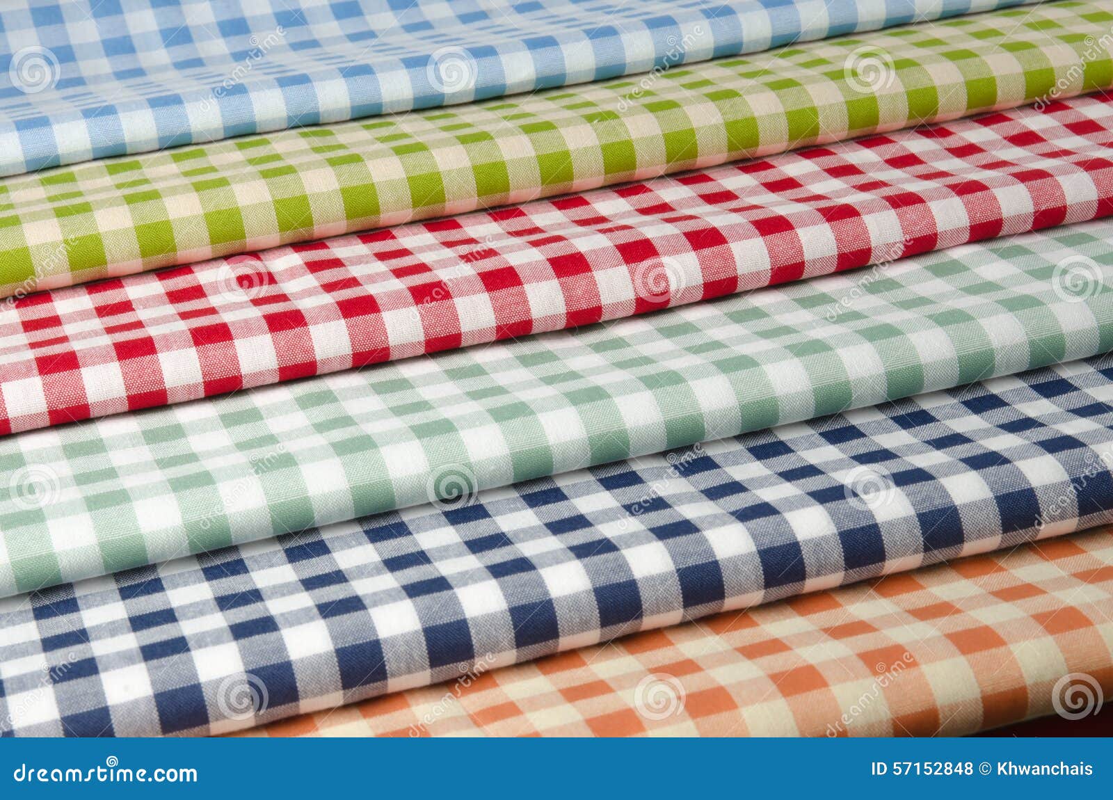 Multi-colored Kitchen Towels Stock Photo - Image of dots, hygienic