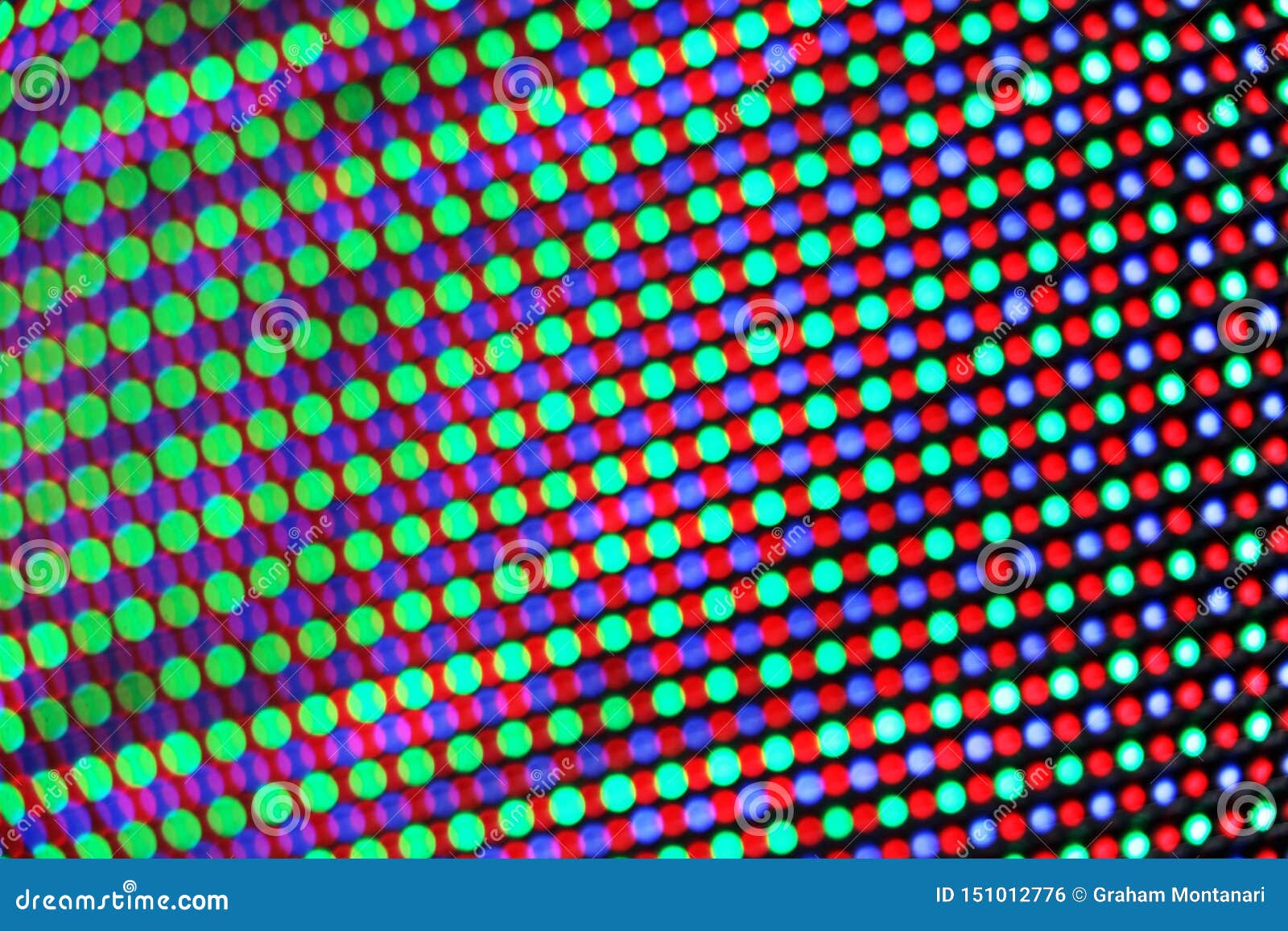 Multi Colored LED Lights Pattern Stock Photo Image of electronics