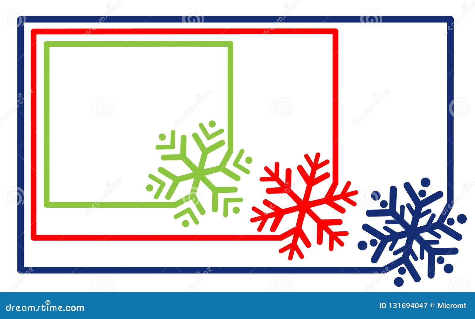 Download Multi-colored Set Border Frame Line With Corner Element ...