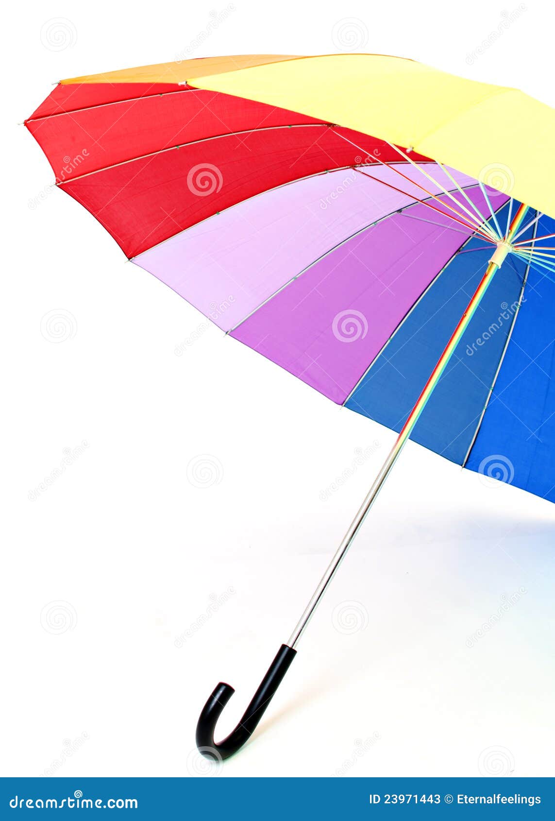 Multicolored umbrella stock image. Image of travel, umbrella 23971443