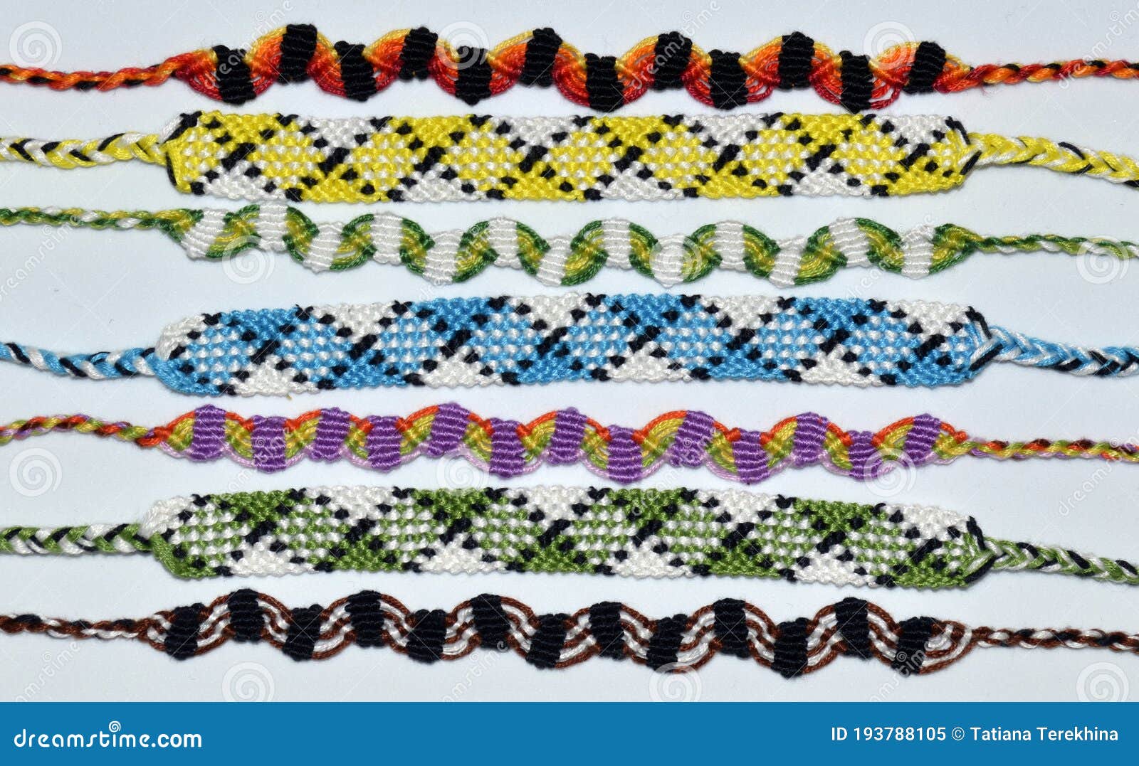 Friendship Bracelets Fine Detailed Woven Wool Cuzco Pack of 20 Assortment  ($0.90/each) Summer Camp Style - Sanyork Fair Trade