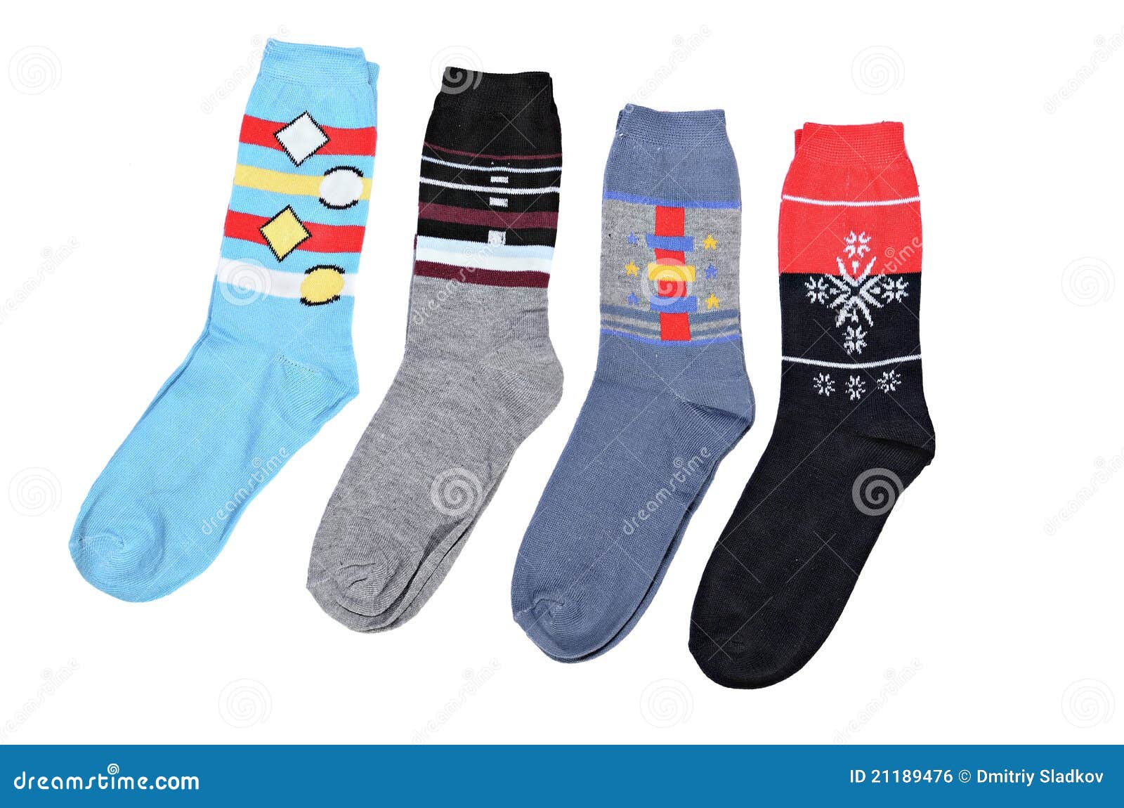 Multi-coloured socks stock photo. Image of celebration - 21189476