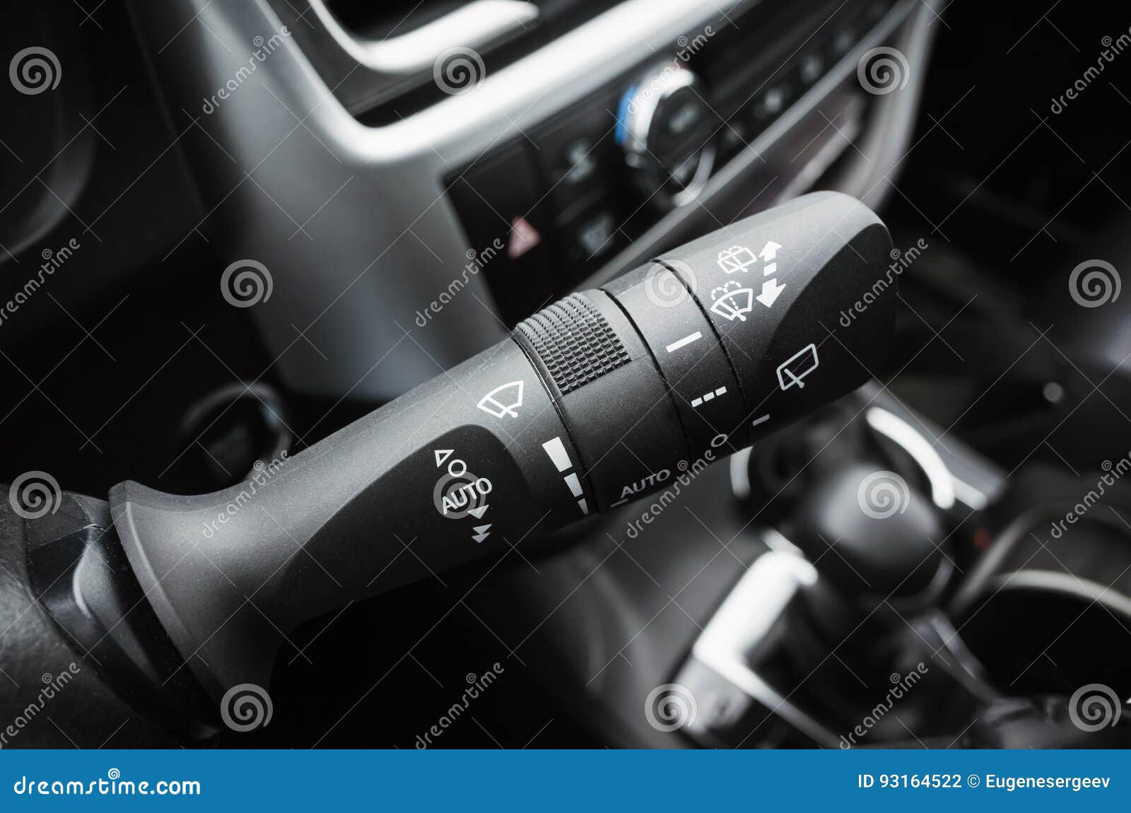 Multi Functional Wipers Mode Selector Stock Photo Image of european