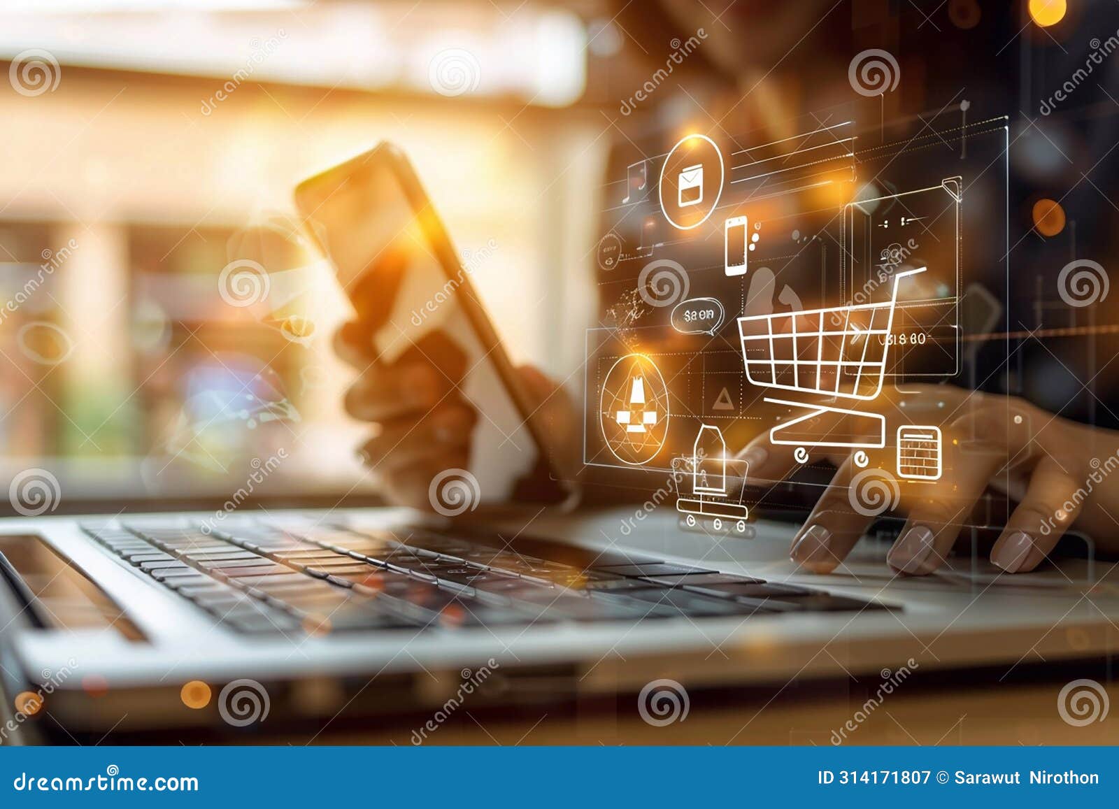 multichannel marketing for online retail business and digital app