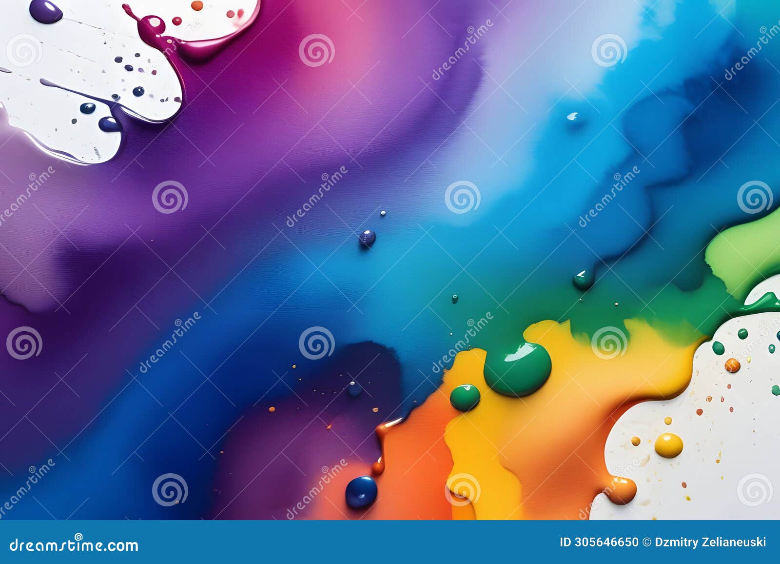 multicolor abstract aquarela background. perfect for website, social media, and print projects