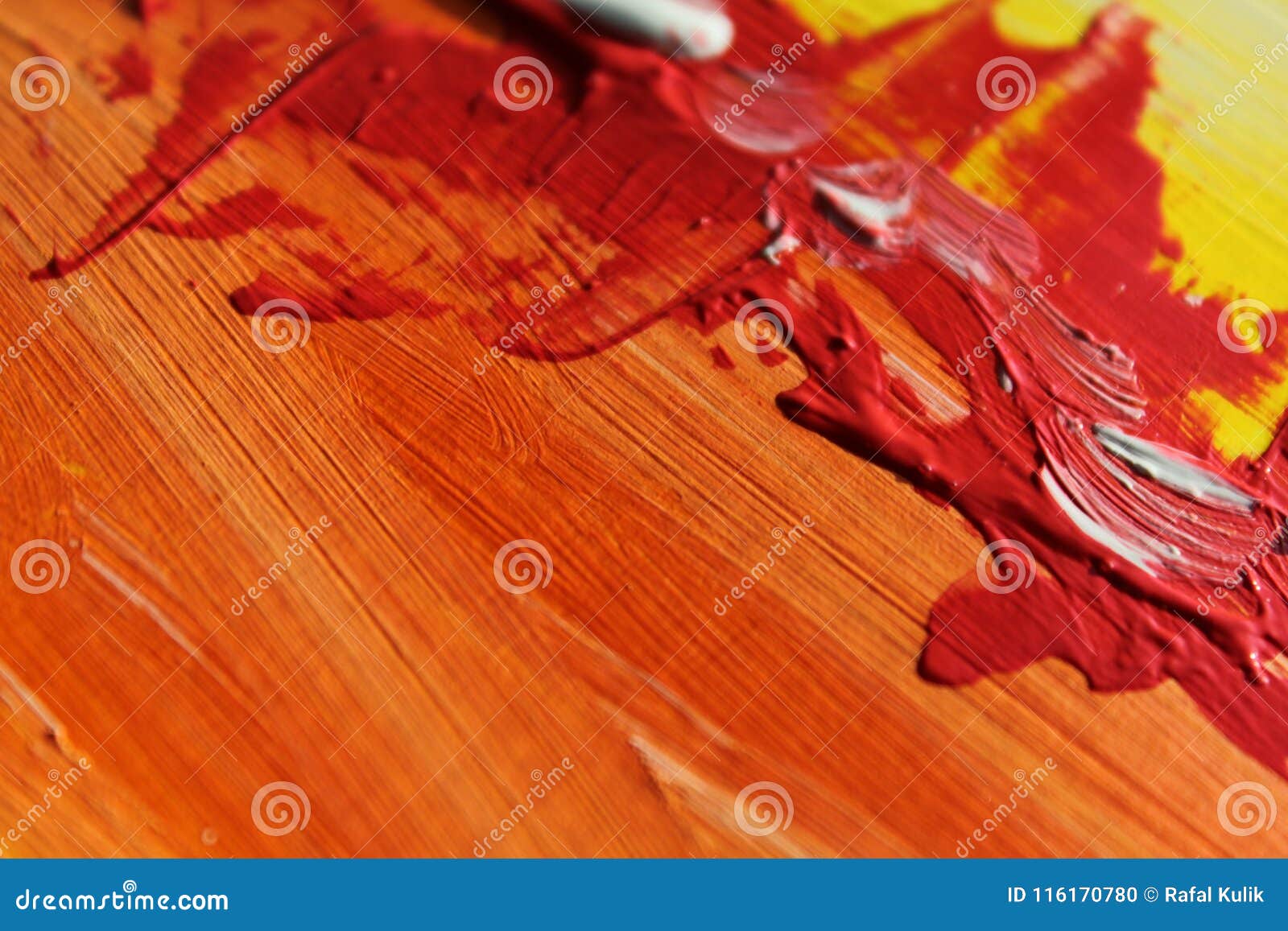 Multicolor Acrylic Paint Texture Abstract Stock Photo Image of