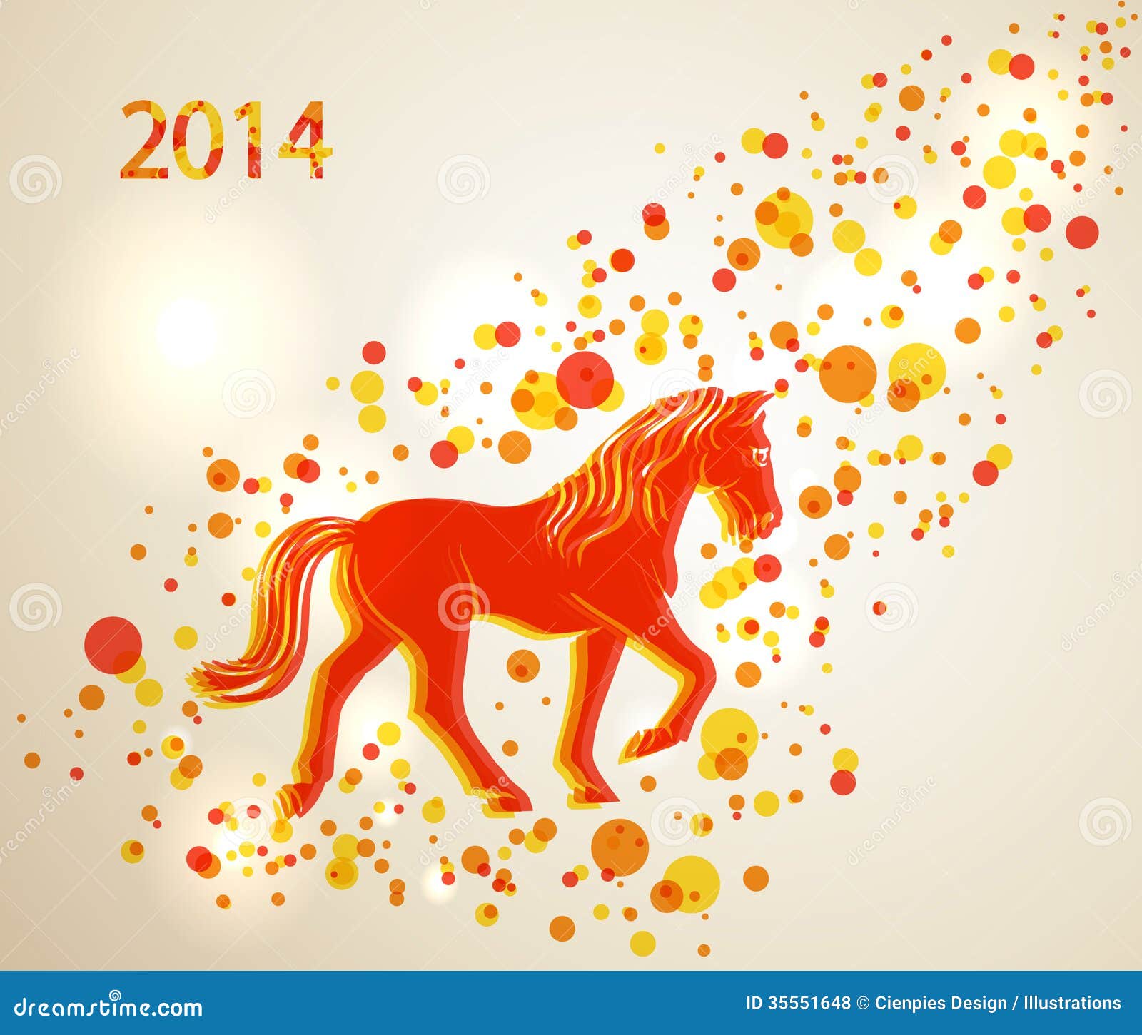 chinese new year horse animal