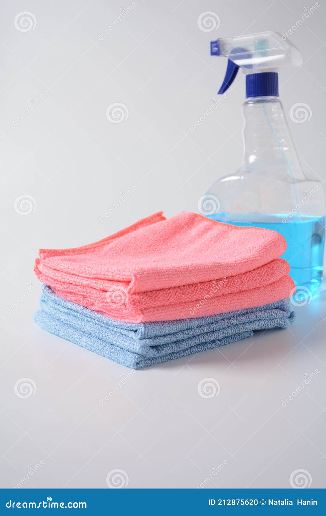 Multicolor Micro Fiber Cleaning Cloth with Static Electricity Stock