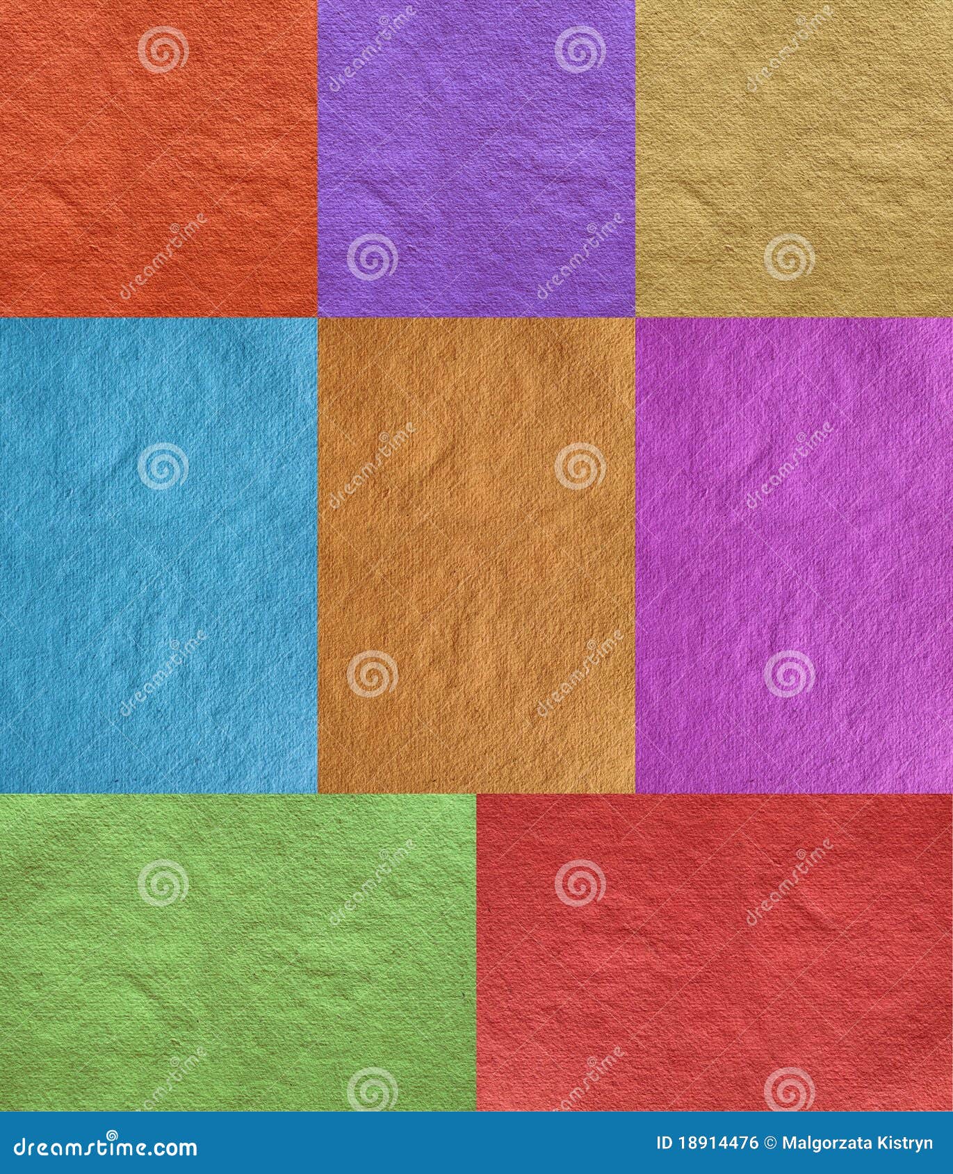 Multicolor paper stock photo. Image of design, jigsaw 18914476