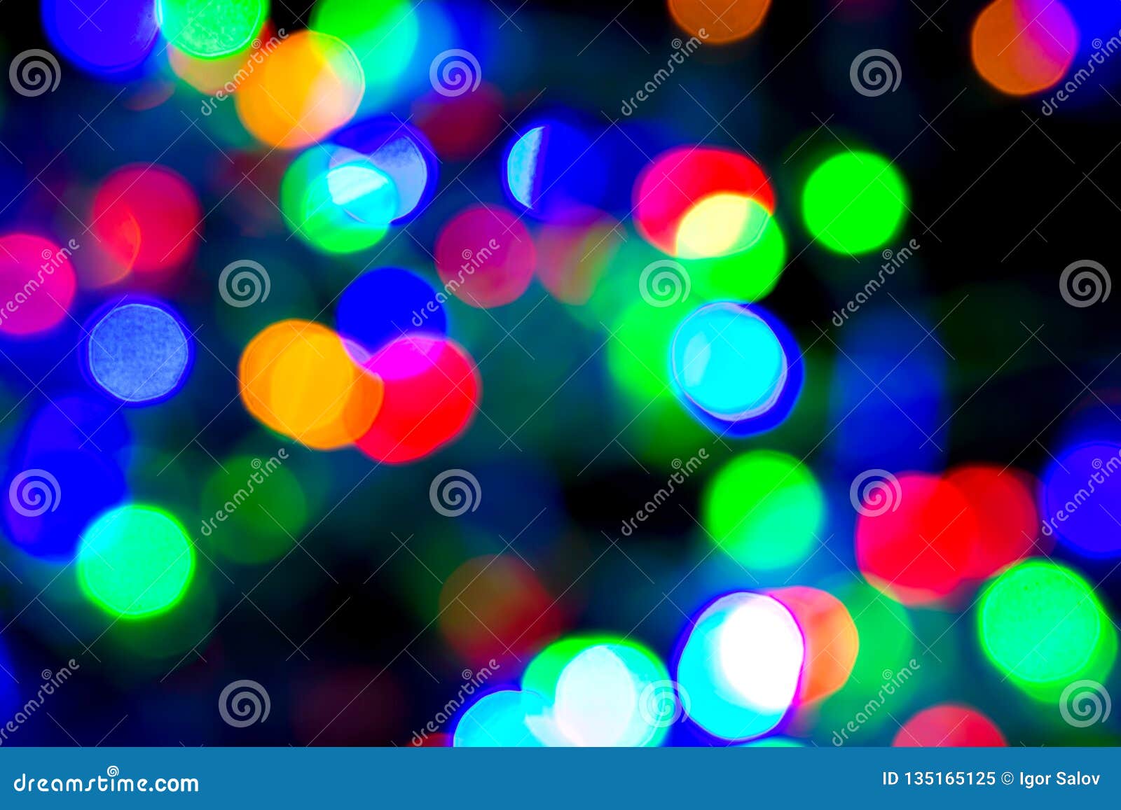 Christmas Lights, Blur Bokeh, Bokeh Light, Bokeh Background Stock Image ...