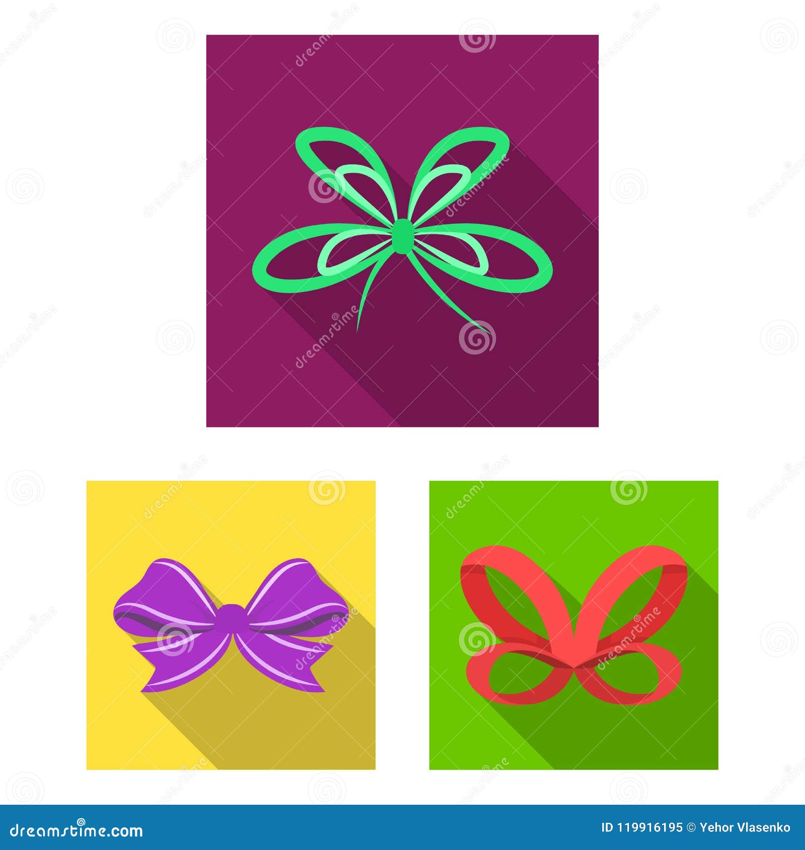 bow set icon vector illustration bow set icon vector illustration