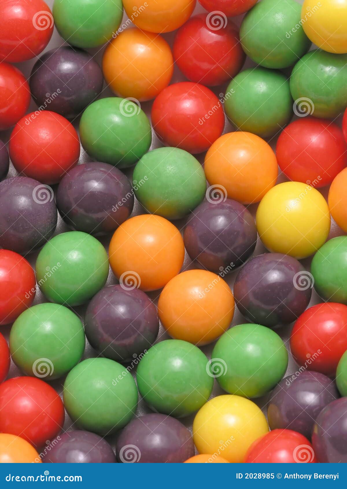 Multicolored candy balls stock image. Image of color, hard 2028985