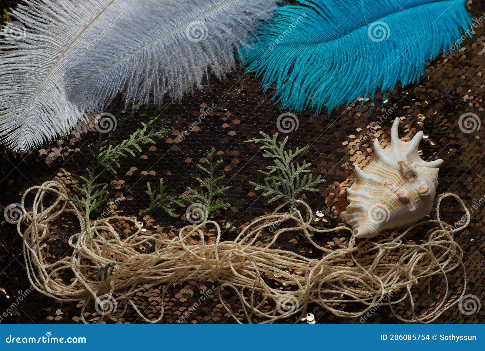 ostrich feather pillow