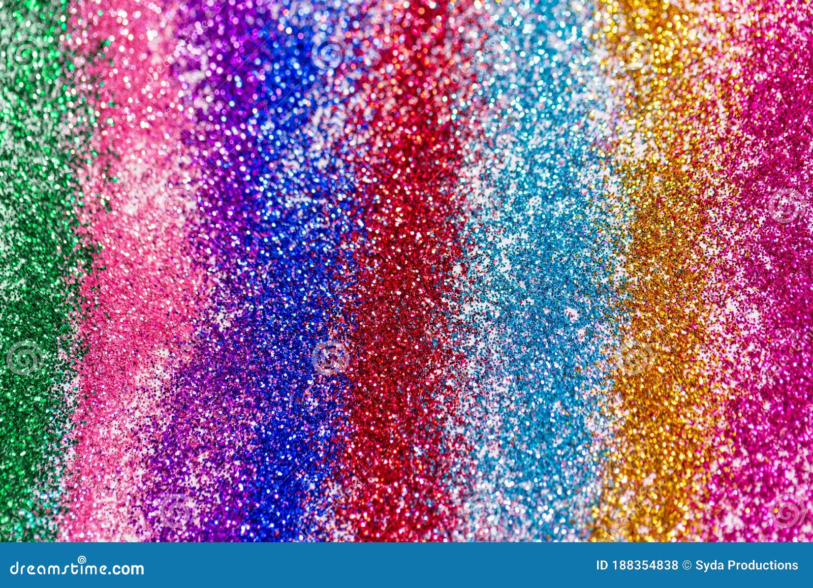 Multicolored Glitters Or Sequins Background Stock Photo Image Of