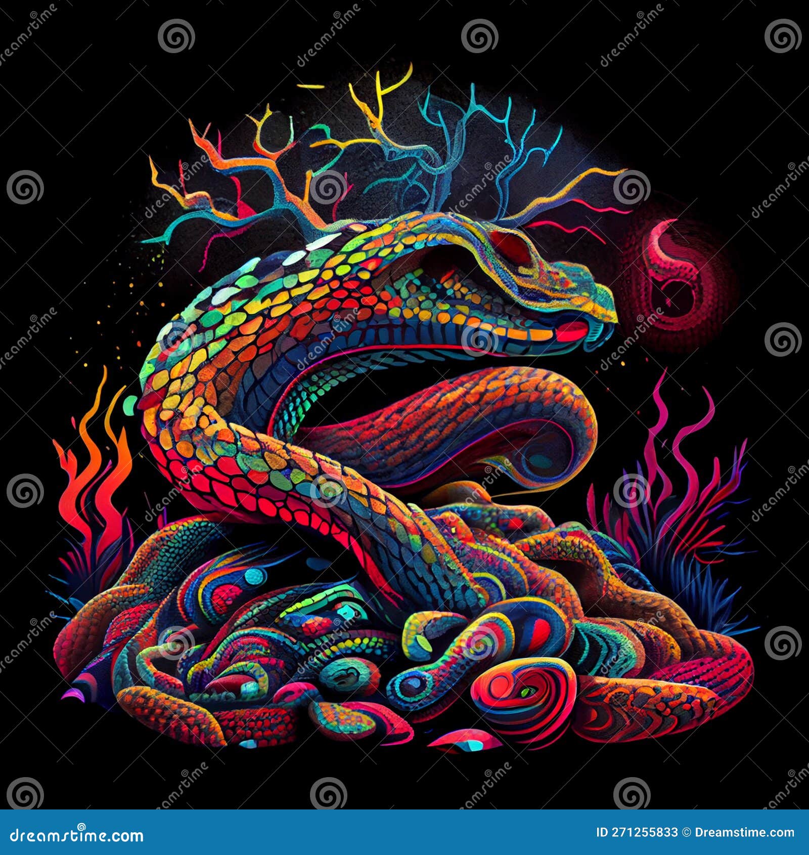 Psychedelic Snake 