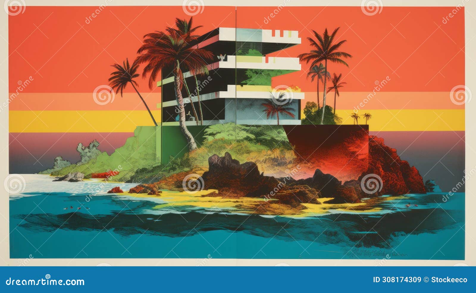 vibrant postmodernism: enigmatic tropics in a panoramic scale