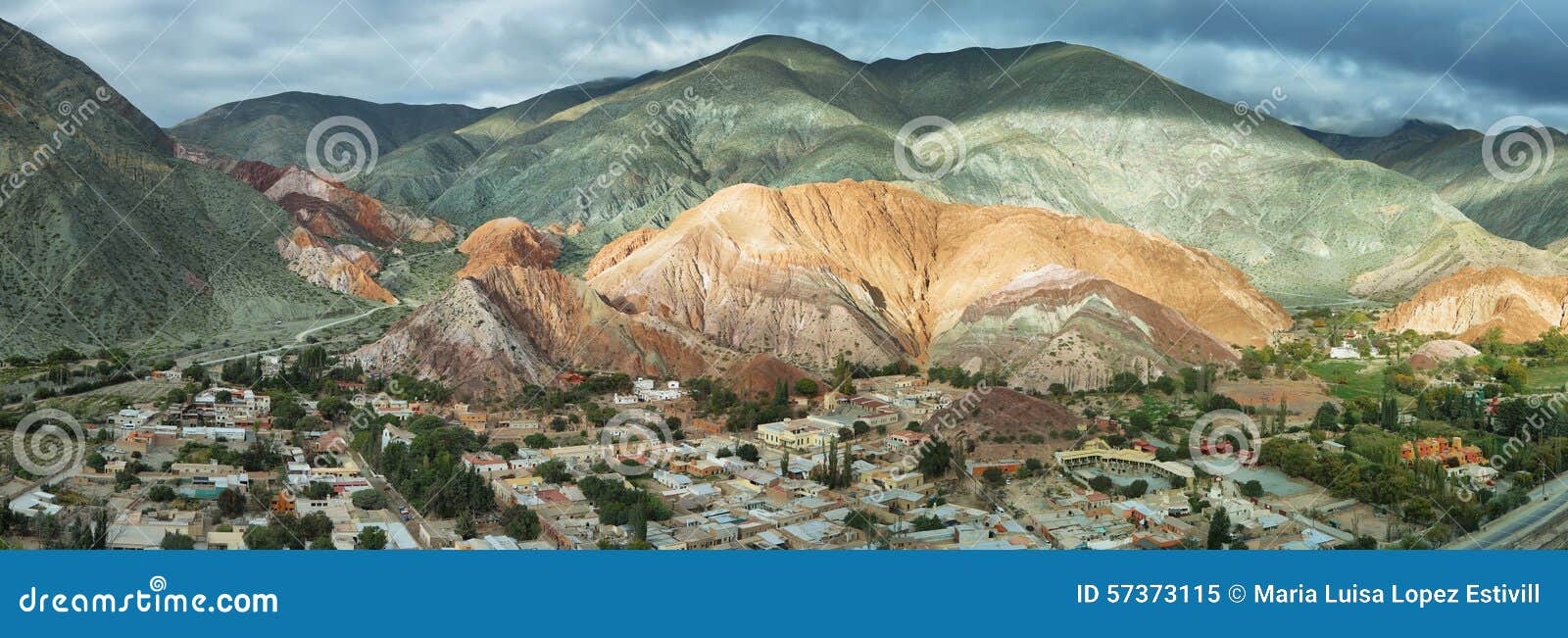 multicolored mountains known as cerro de los 7 colores