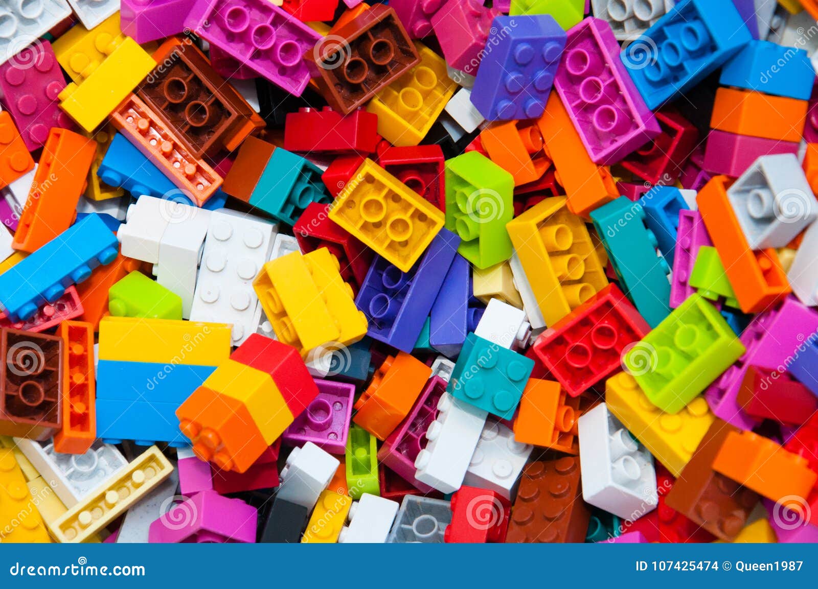 Lego Constructor, Plastic Building Blocks Stock Photo Image of