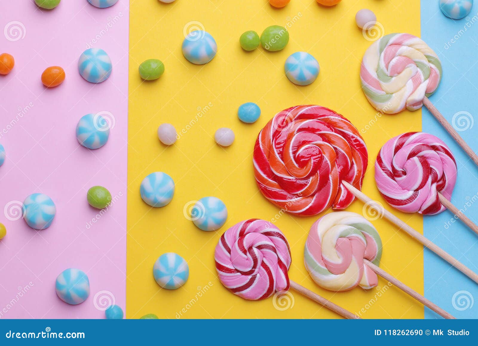 Stained Glass Lollipops with Colorful Swirls