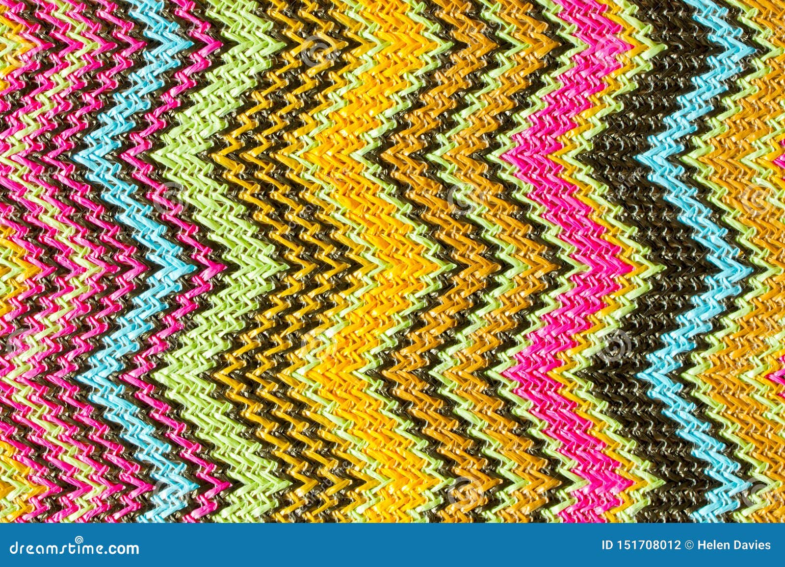 Multicolored Zig Zag  Seamless Abstract Background Stock 