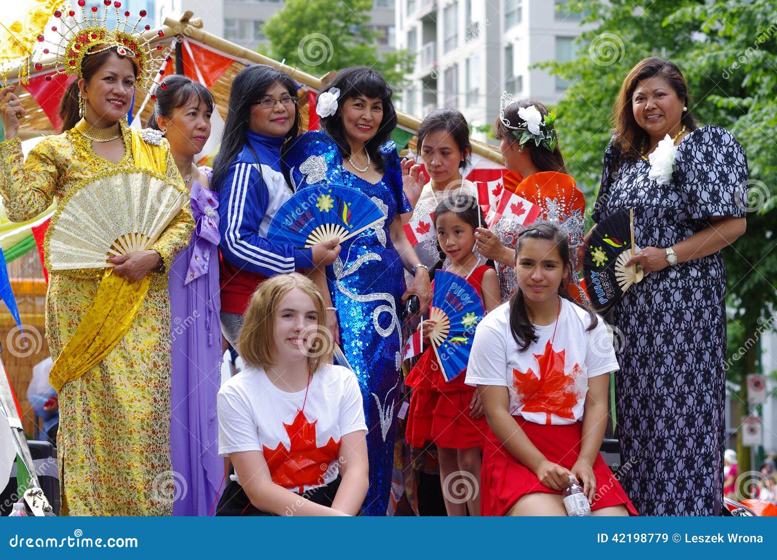 Multicultural Canada Day Celebrations Editorial Stock Image - Image of ...