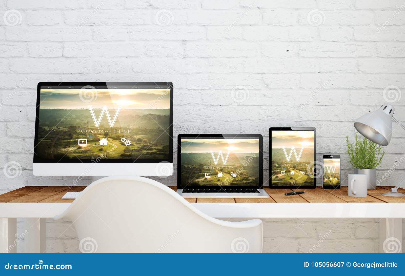 multidevice desktop responsive valley