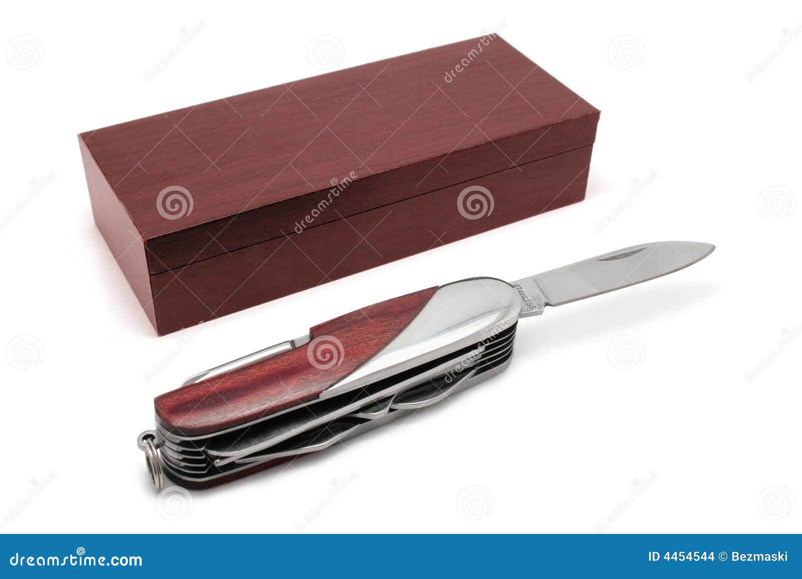 Multifunctional penknife stock photo. Image of sharp, folding 4454544