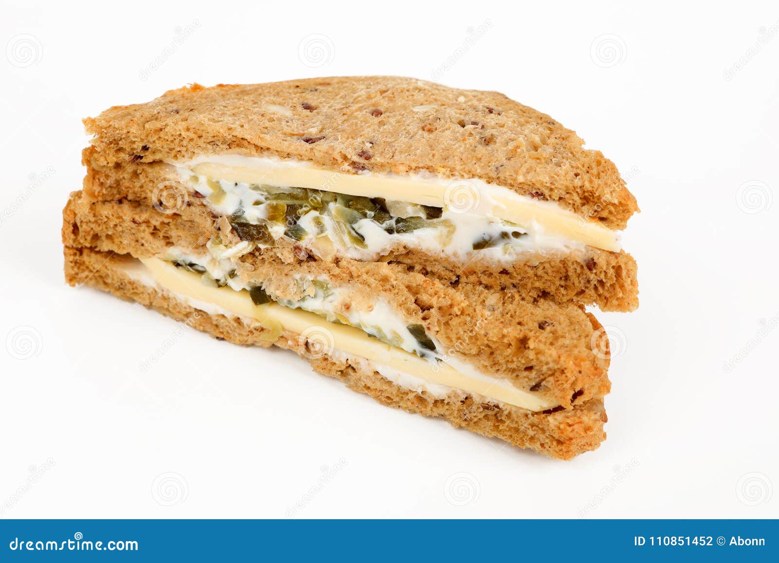 Multigrain Sandwich with Cheese Stock Photo Image of cucumber, gouda