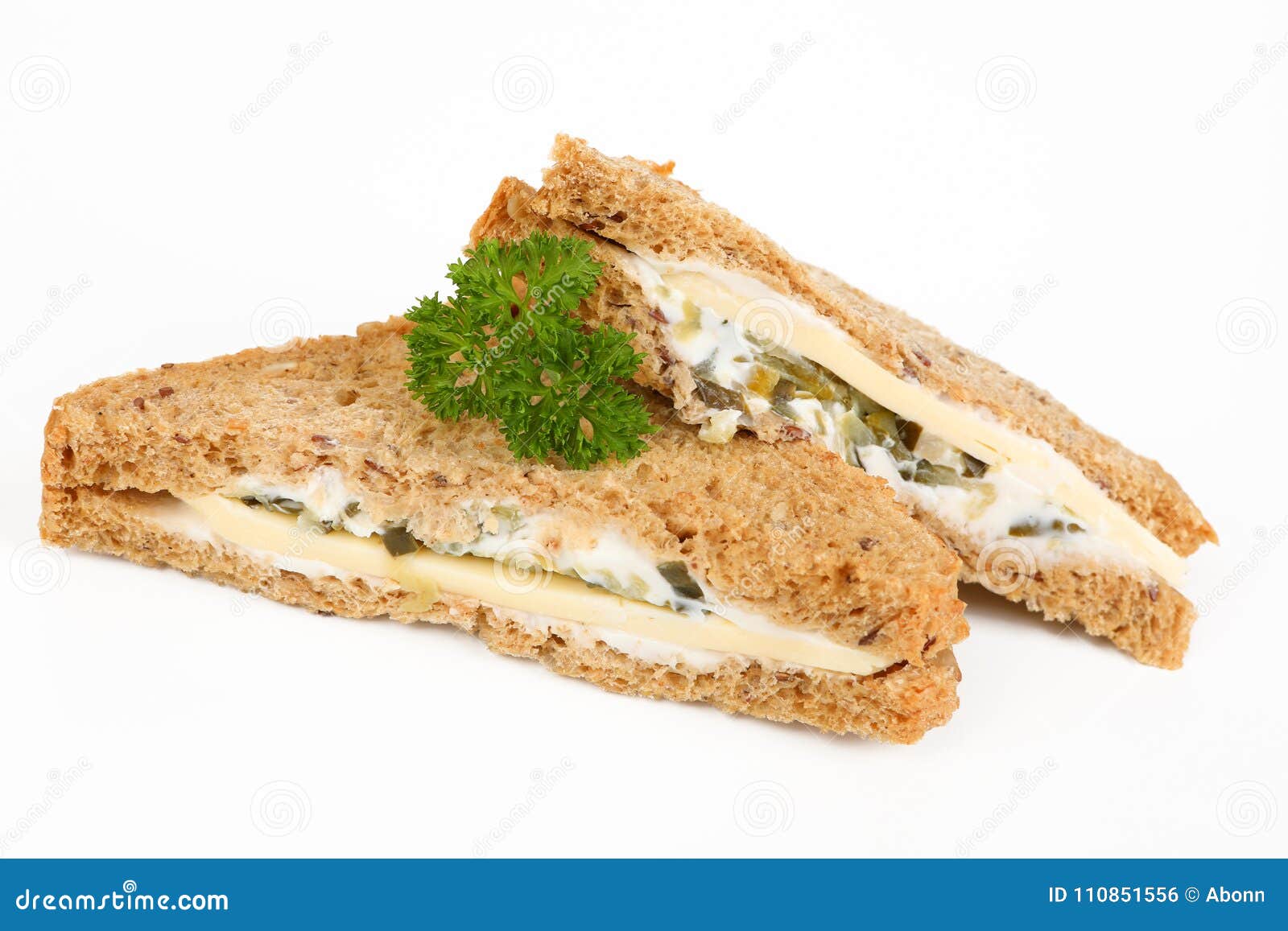 Multigrain Sandwich with Cheese Stock Photo Image of bread