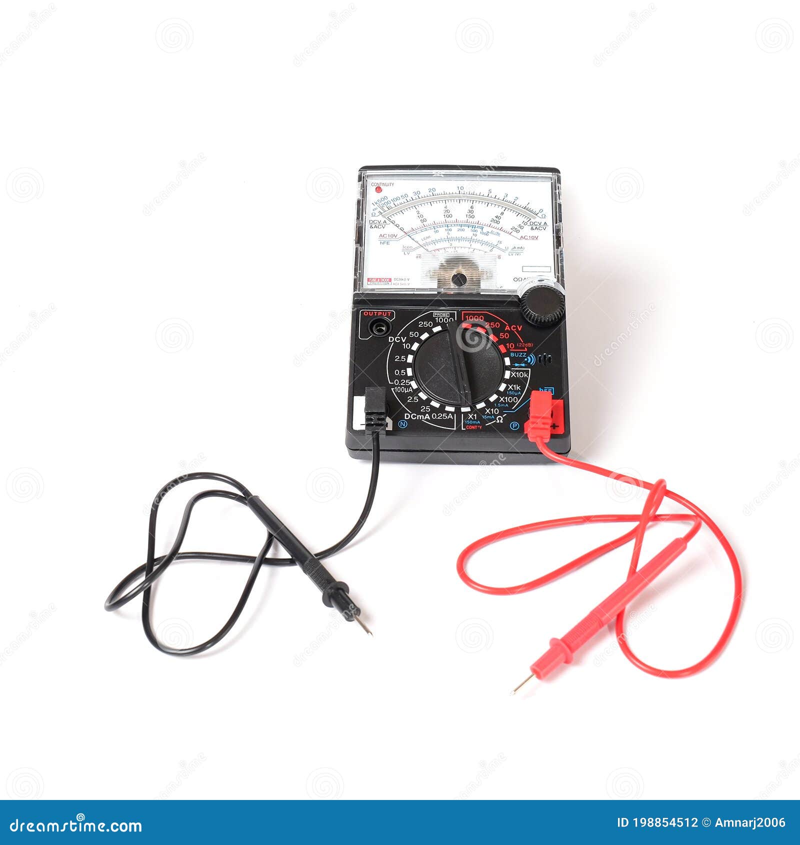 Multimètre Analogique Pour Outil électronique Photo stock - Image du ohms,  ampèremètre: 198854512
