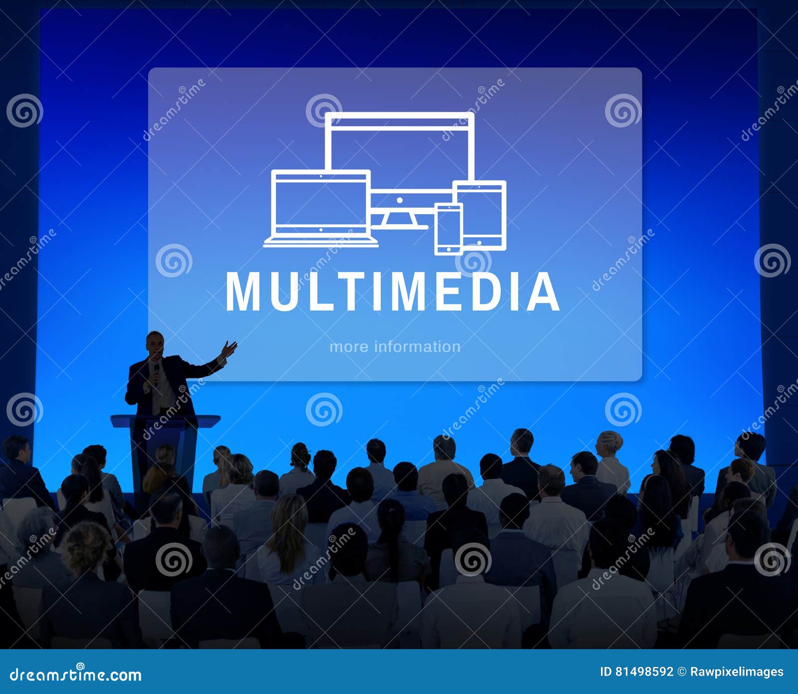 Multimedia Digital Design Innovation Computer Concept Stock Photo