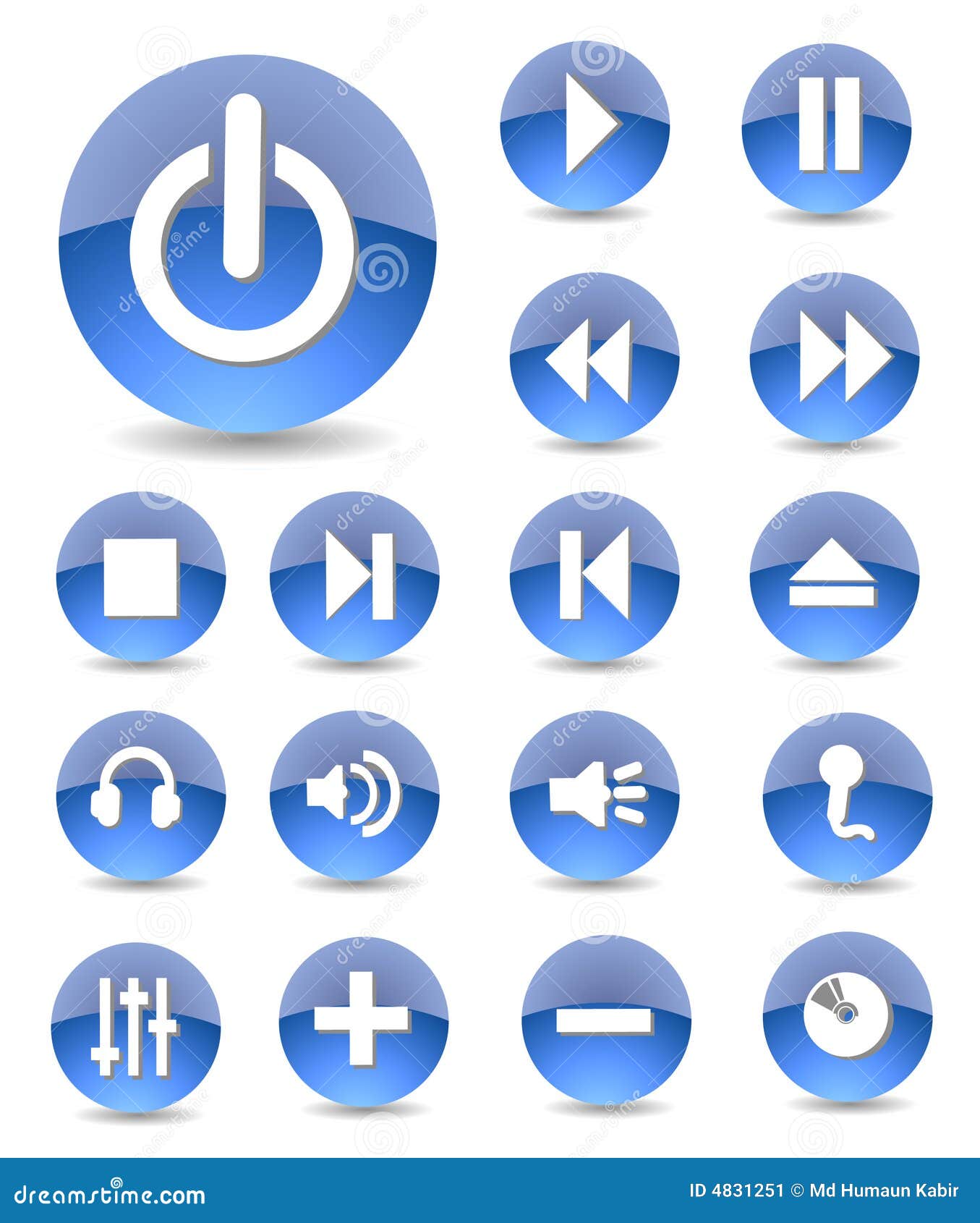 multimedia icons