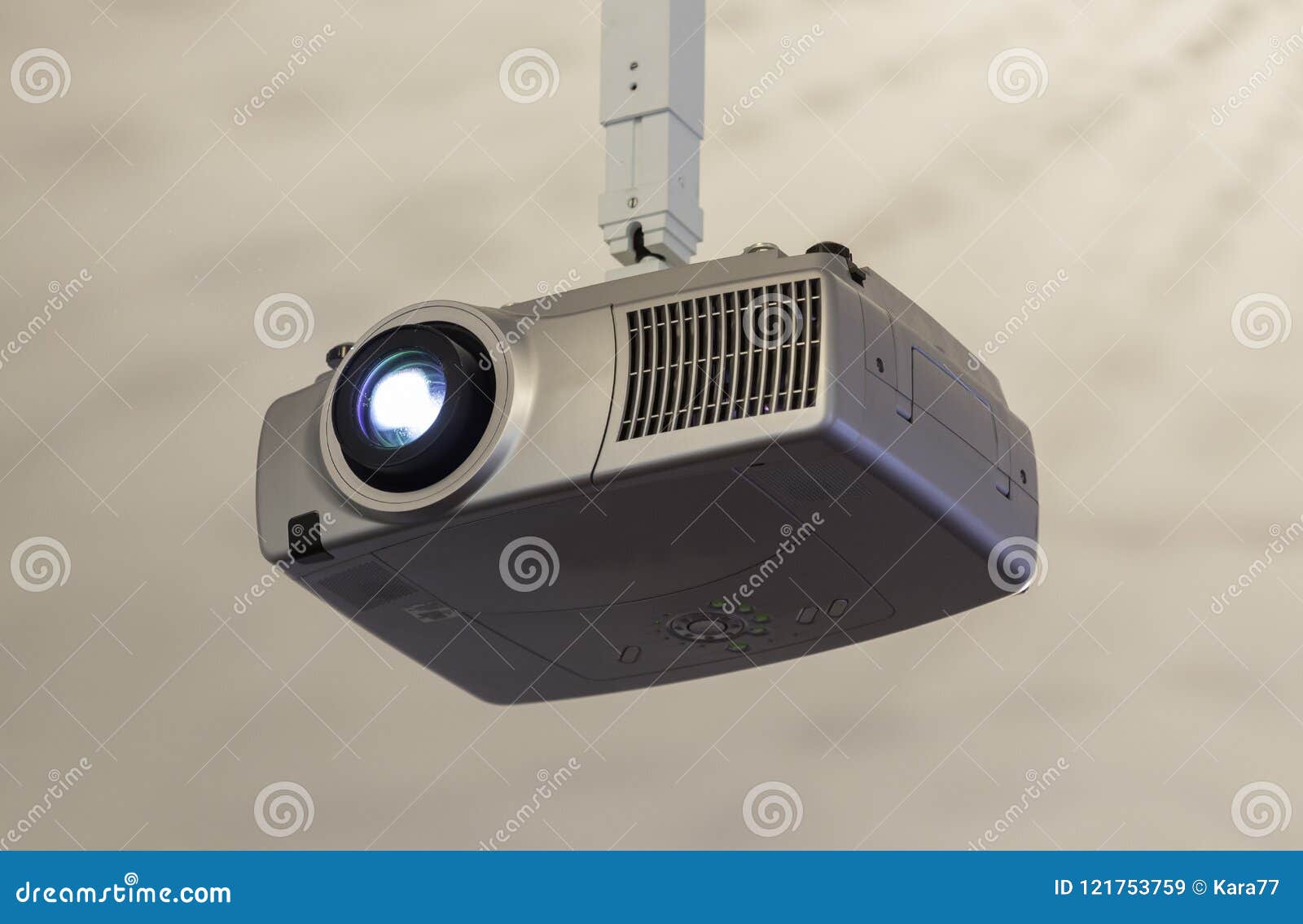 Ceiling Projector Stock Image Image Of Video Speech 121753759