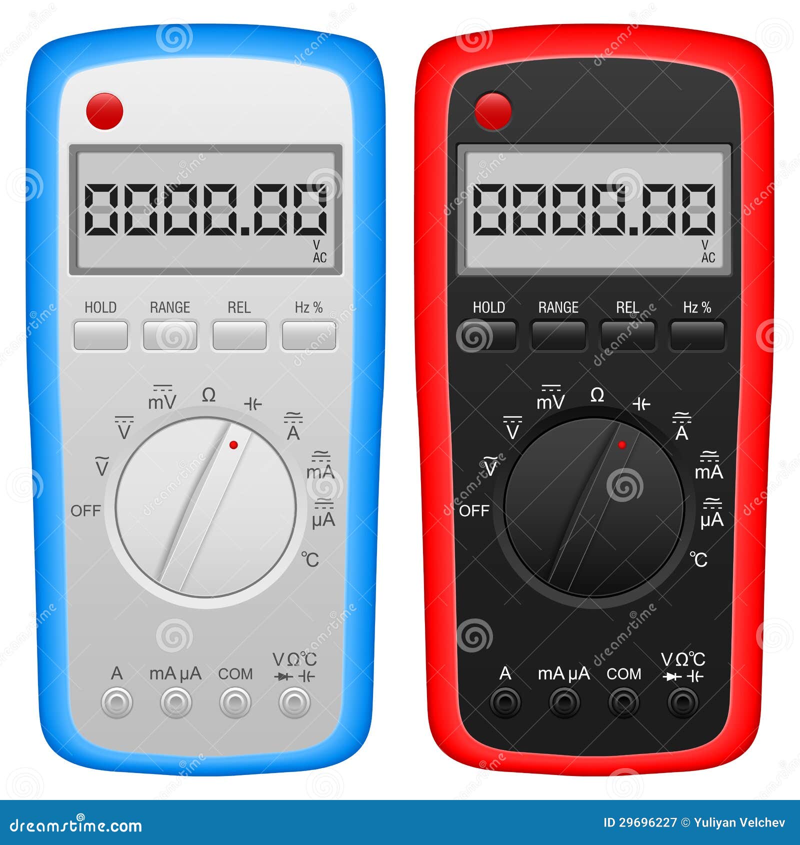 Multimeter Cartoon Vector 29696227