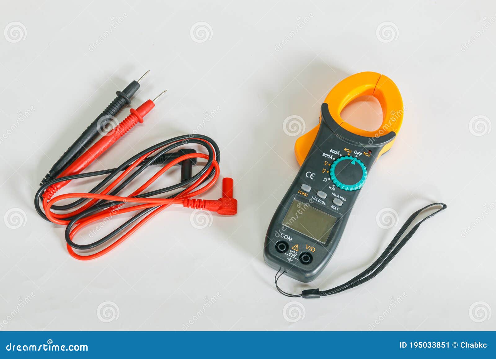 A Multimeter is an Electronic Measuring Instrument. Stock Image Image