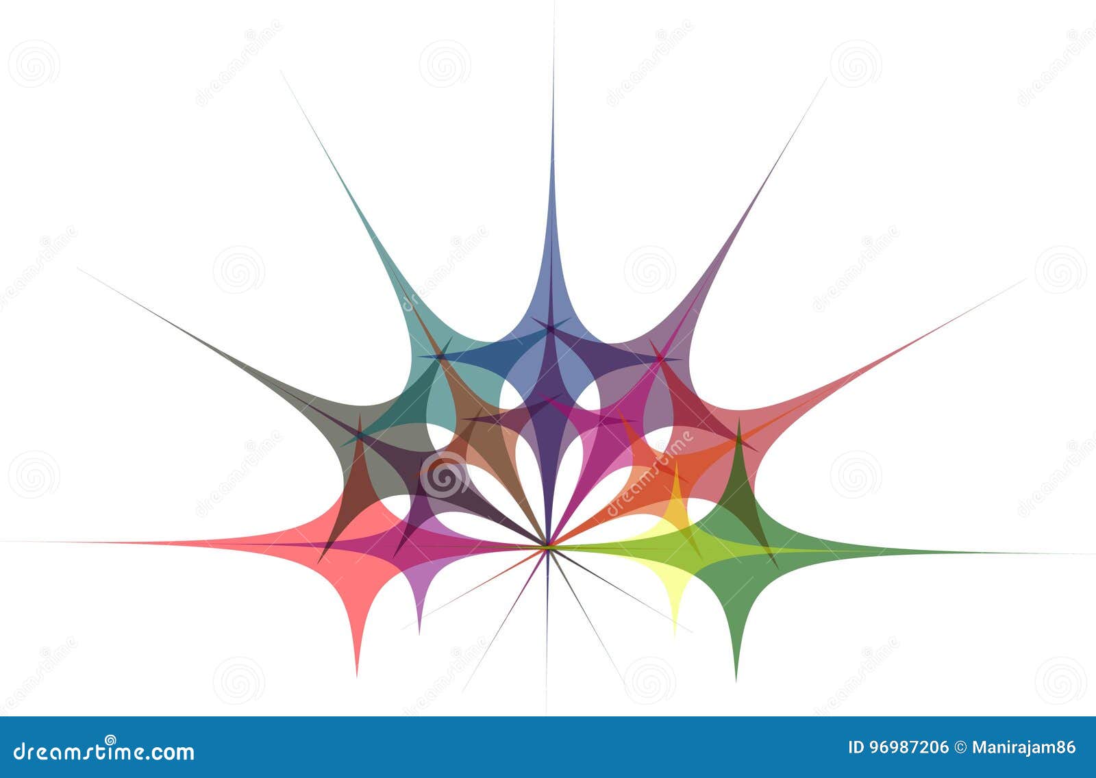 multiple colour abstract modern background