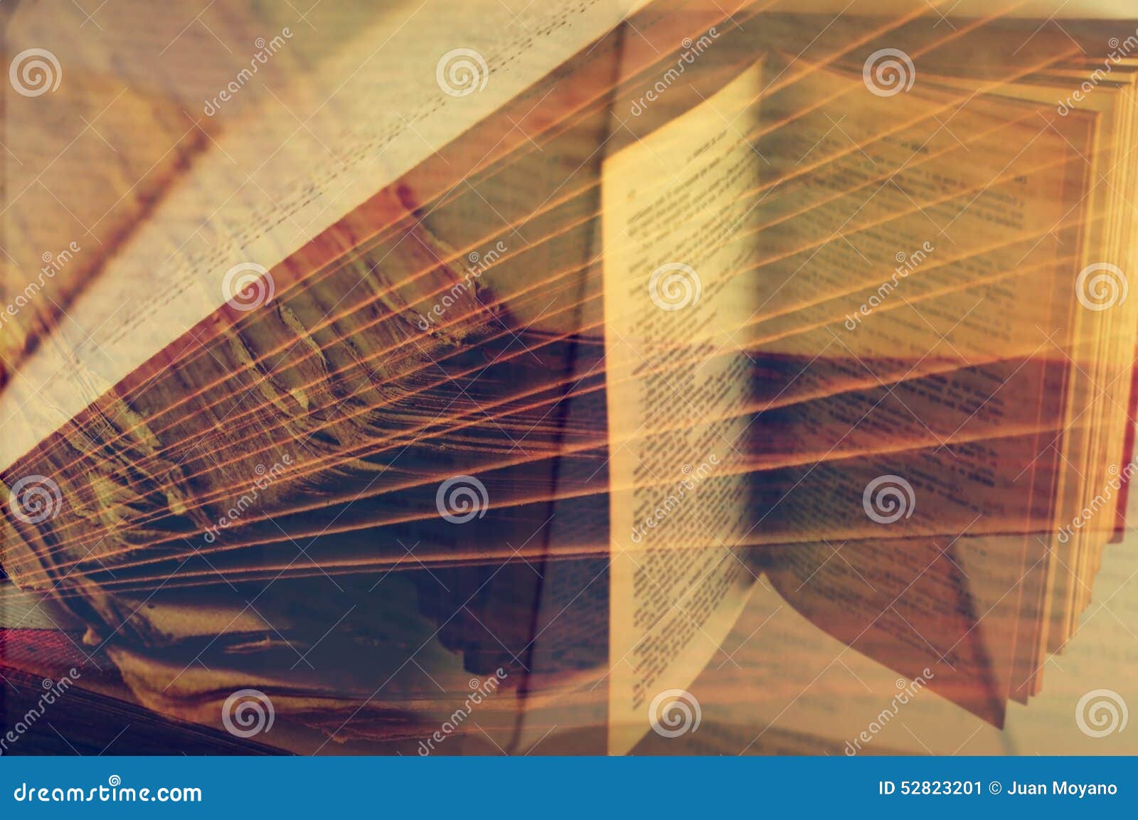 Multiple exposure of books stock image. Image of literature 52823201