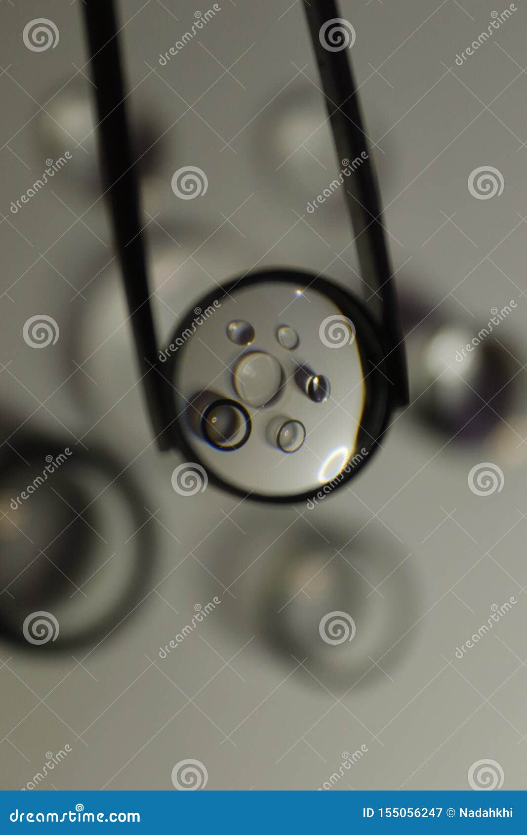 Multiple Lenses& X27; Elements Arranged for Lights and Shadows Stock